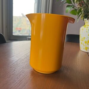 Vintage Rosti Jug / Utensil Holder Yellow
